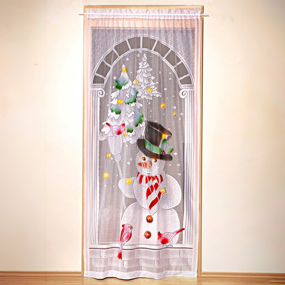 Rideau lumineux Bonhomme de neige