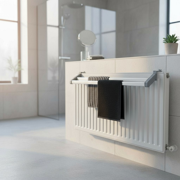 Séchoir pour radiateur, 2 rangées