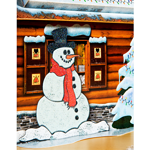 Calendrier de l'Avent Maison 3D