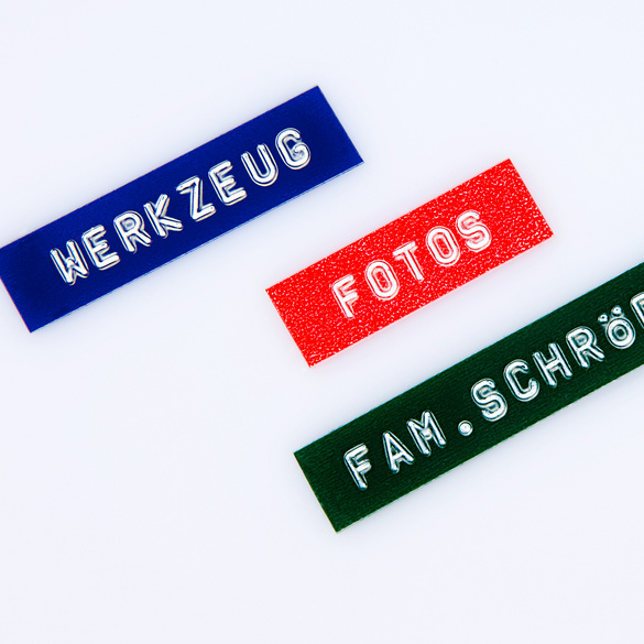 Lot de 5 Recharge de ruban pour étiqueteuse