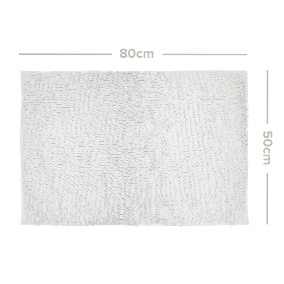Tapis ultra-doux, crème