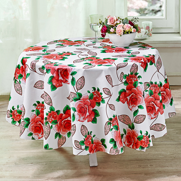 Nappe Roses, Ø 140 cm