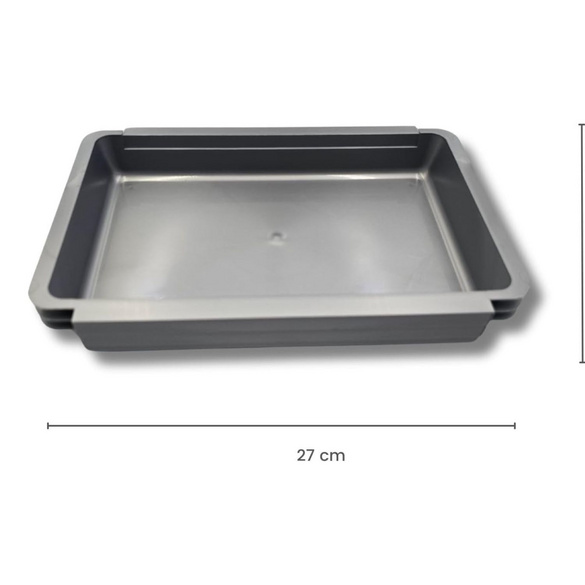 Set à paner gris, 3 pièces