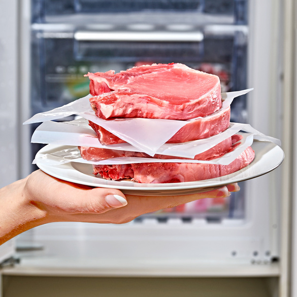 Feuilles de séparation pour congélation