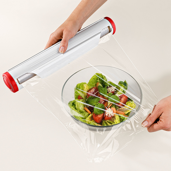 Lot de 2 distributeurs pour film alimentaire/aluminium