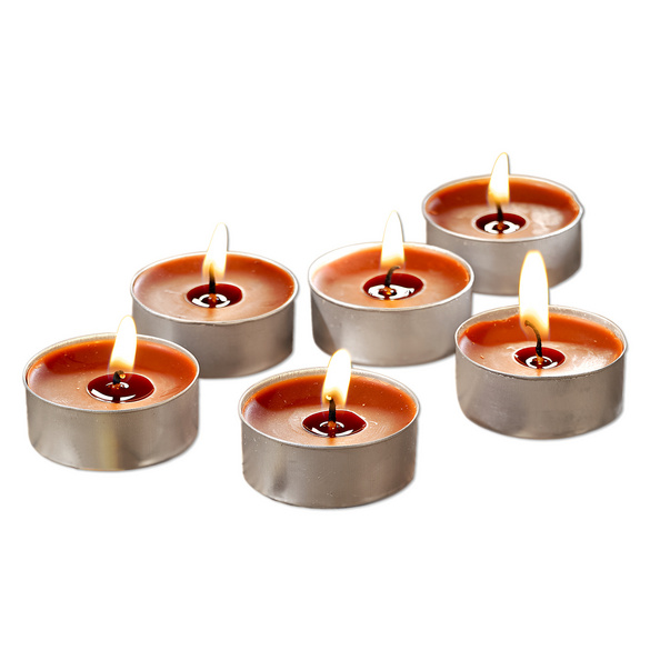 6 bougies chauffe-plats parfumées