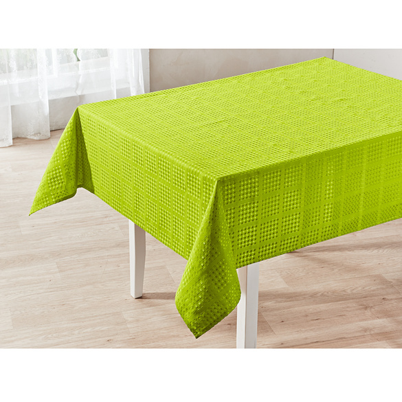 Nappe jaune-vert, 140 x 180 cm