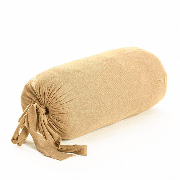 Lot de 2 draps-housses, caramel 100x200cm
