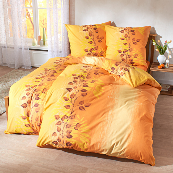 Parure de lit Ramage de feuilles, 2 pièces