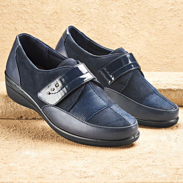 mules bleu marine