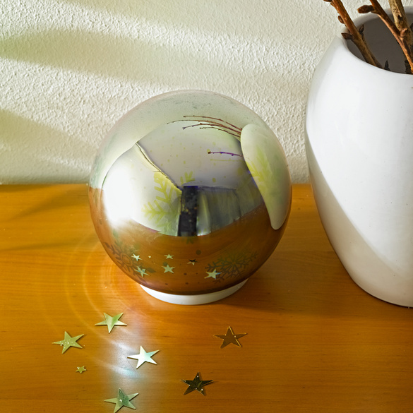 Boule lumineuse 3D, Ø 18 cm