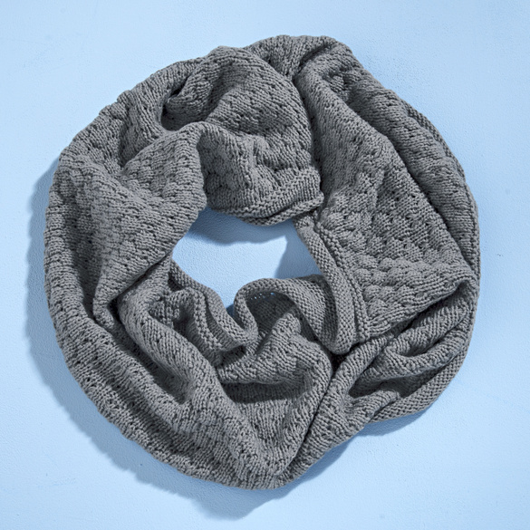 Écharpe à boucle, gris