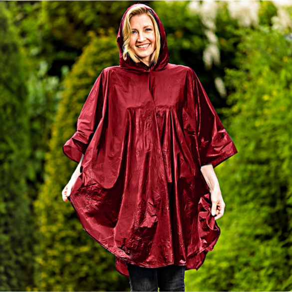 Cape de pluie, bordeaux