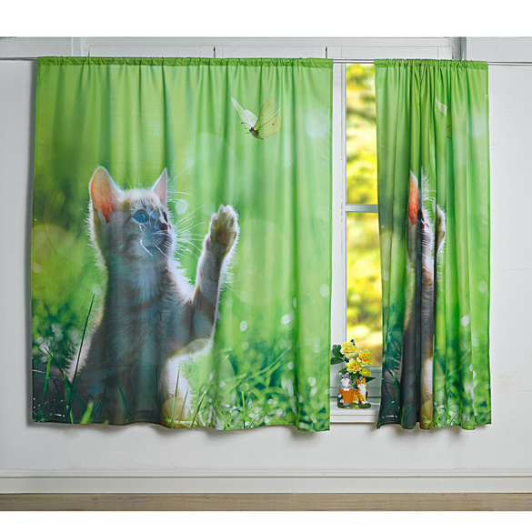 Rideau Chat H 140 Cm Reference