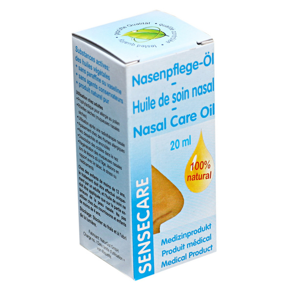 Huile de soin nasal