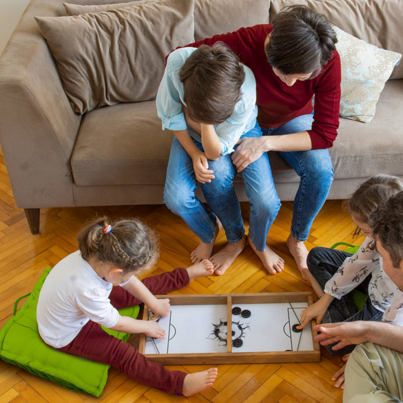Coussin épais, vert été