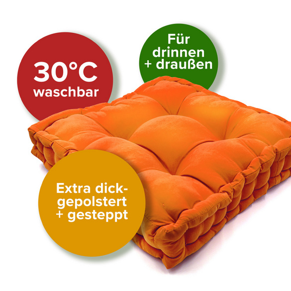 Coussin rehausseur, terracotta