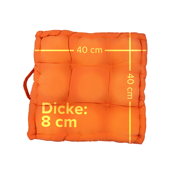 Coussin rehausseur, terracotta