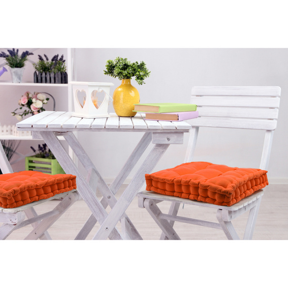 Coussin rehausseur, terracotta