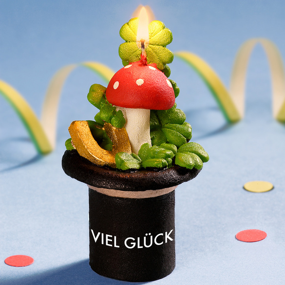 Bougie Porte-bonheur