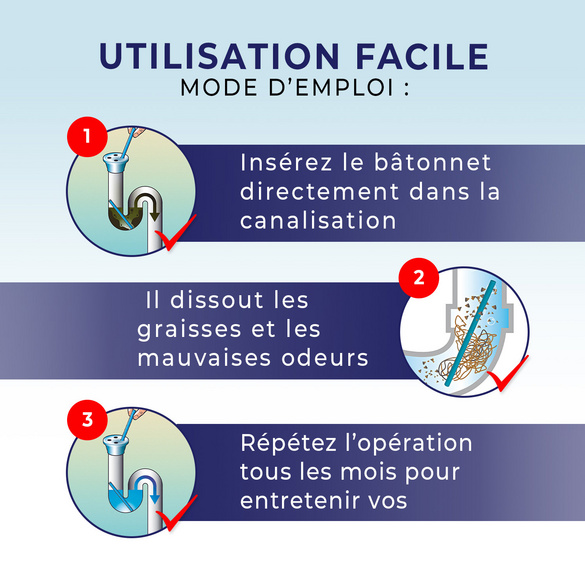 Lot de 12 bâtonnets pour conduites Lavande CLARSEN