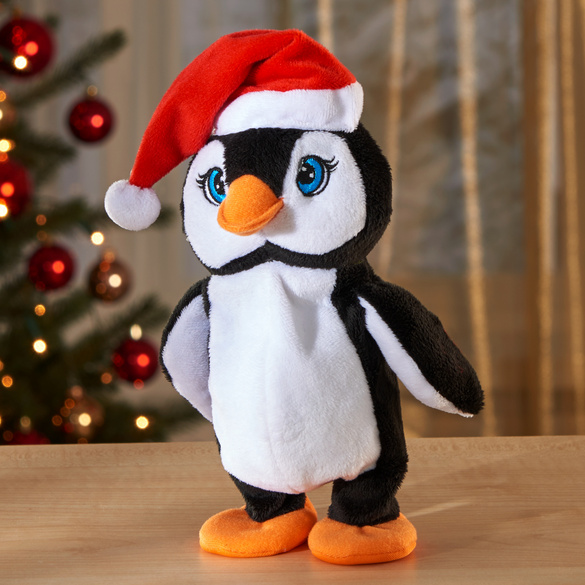 Pingouin de Noël qui parle