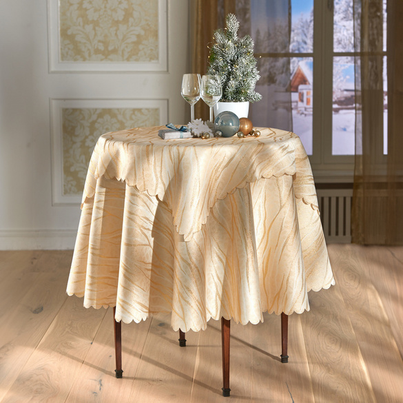 Nappe Lurex,  Ø 160 cm