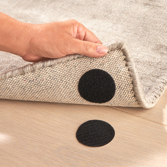 Lot de 20 patins autoadhésifs, noir