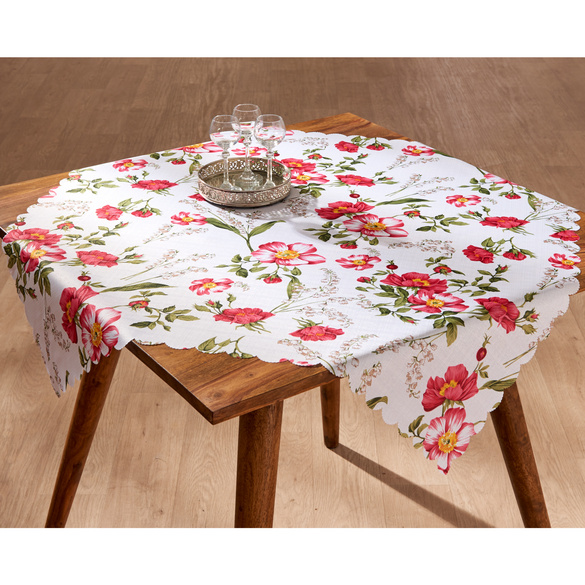 Nappe Champ de fleurs, 85x85 cm