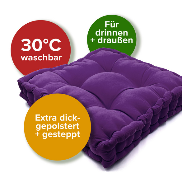 Coussin rehausseur, violet