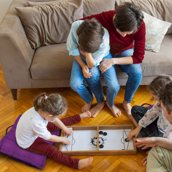 Coussin rehausseur, violet