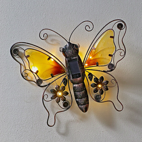 Décoration murale solaire Papillon