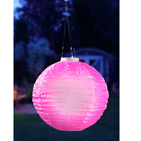 Lanterne LED, rosé