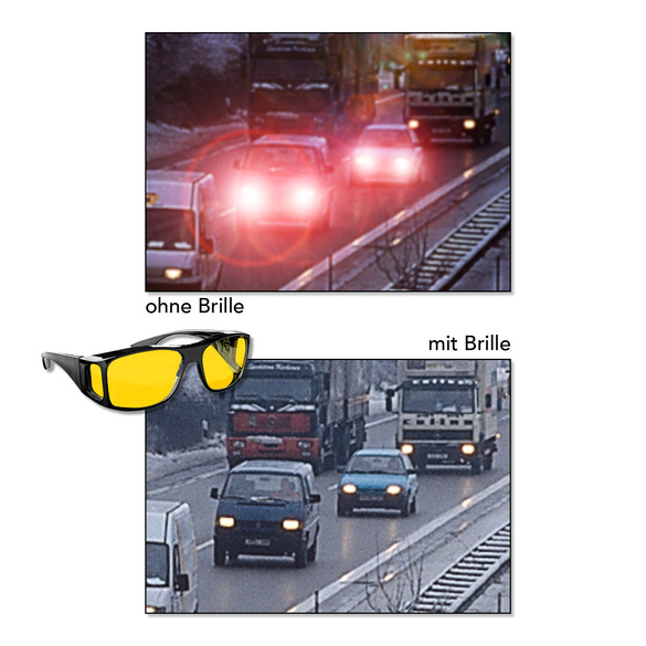 Lunettes pour conduite de nuit