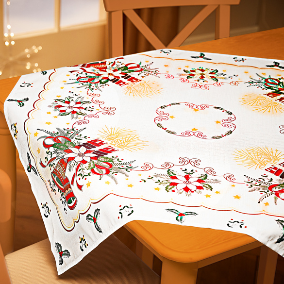 Nappe de Noël Casa Bonita, 85 x 85 cm