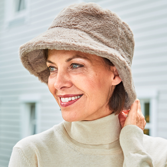 Chapeau Amélie di Santi, beige