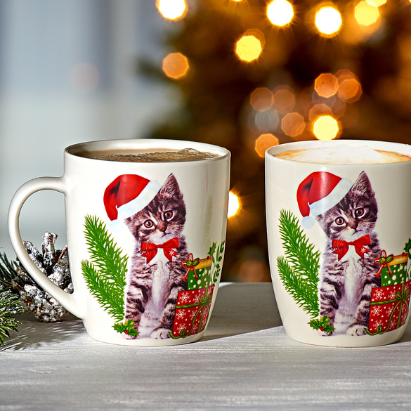 Tasse ʺChatons de Noëlʺ