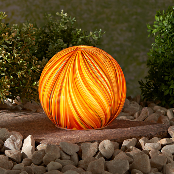 Boule en verre LED, Ø 10 cm