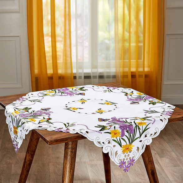 Nappe "Oiseaux" 85x85 cm, Casa Bonita