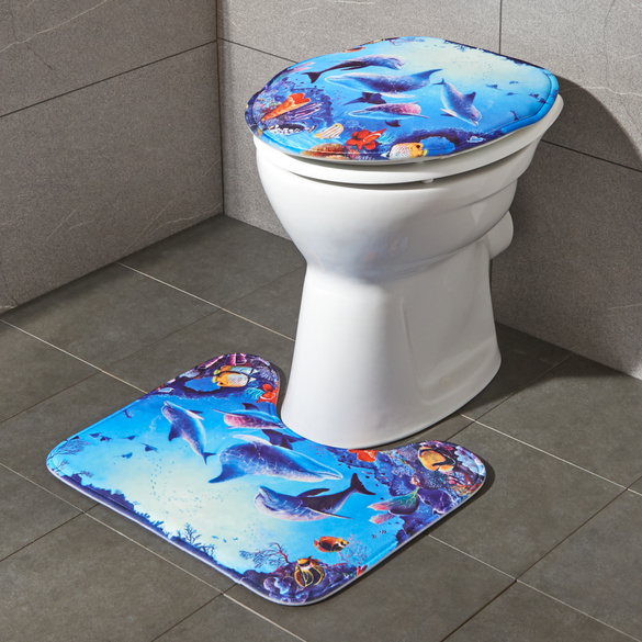 Ensemble salle de bains "Dauphins"