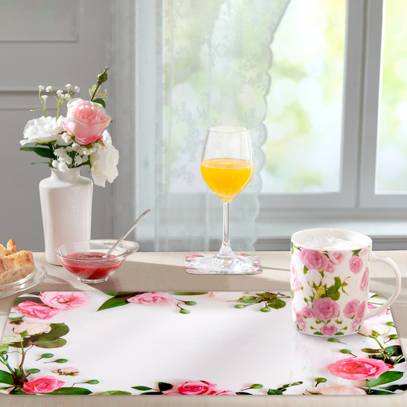 Set de table "Roses" Basilico