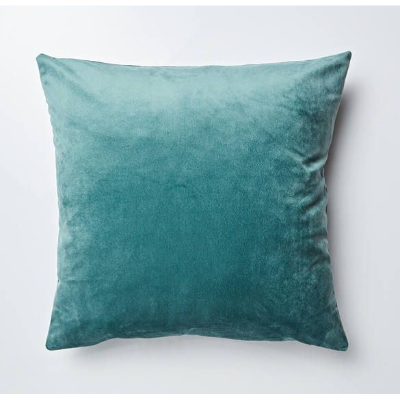 Housse de coussin "Velours", vert 45x45 cm