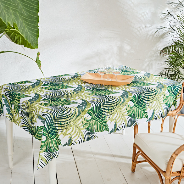 Nappe "Feuilles de palmier", 130x160 cm