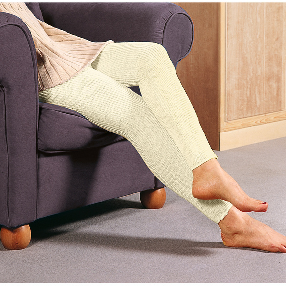 Legging chaud, naturel