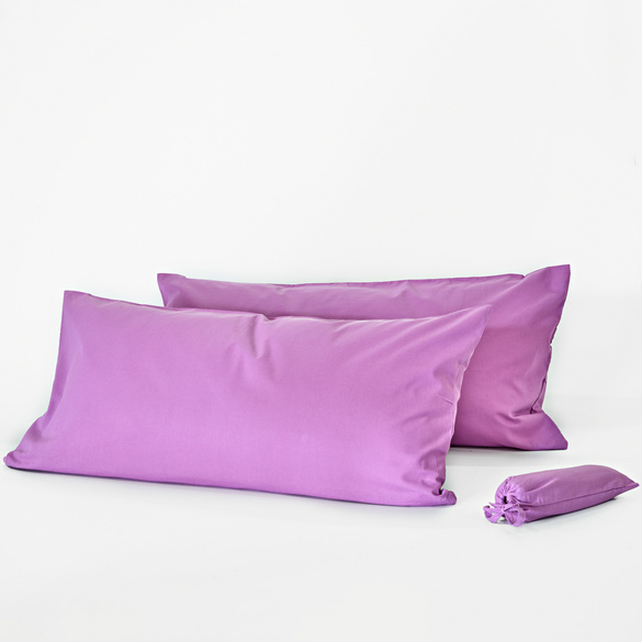 Taies d'oreillers, lilas