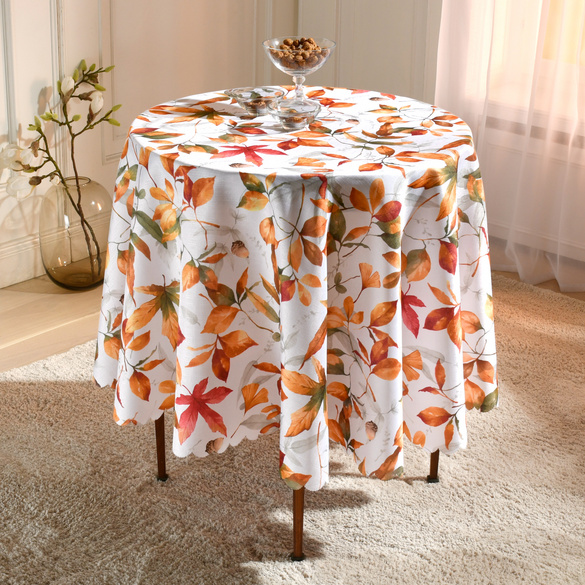 Nappe "Feuillage d’automne", Ø 160 cm