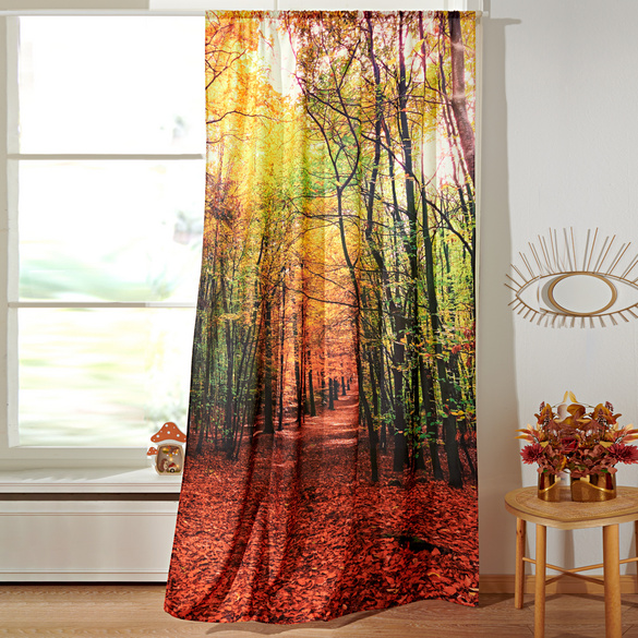 Rideaux "Forêt automnale" Casa Bonita, 140 x 230 cm