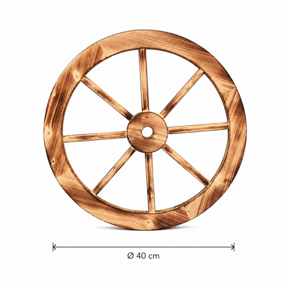 Roue en bois