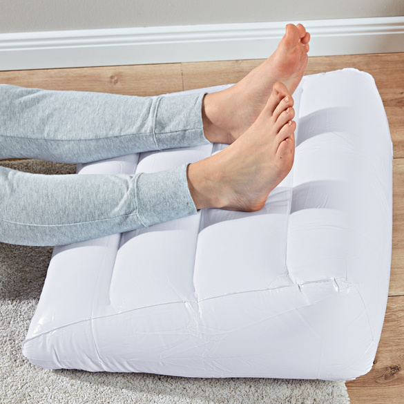 Coussin relève-jambes gonflable
