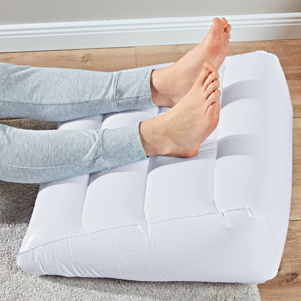 Coussin relève-jambes gonflable
